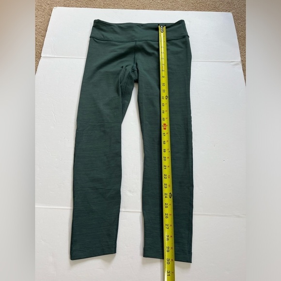 Outdoor Voices Cropped Leggings Size Medium Green - Picture 4 of 6